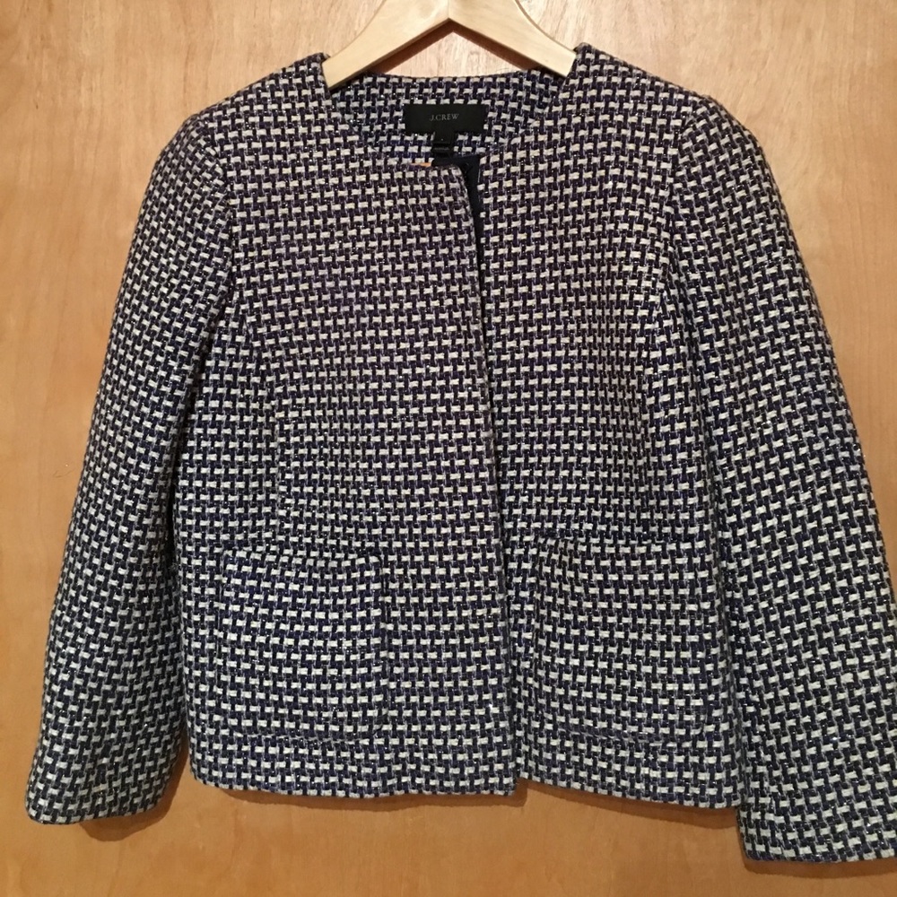 J.Crew tweed jacket